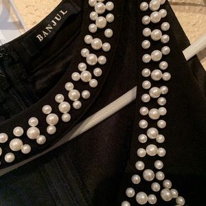 Banjul short black dress